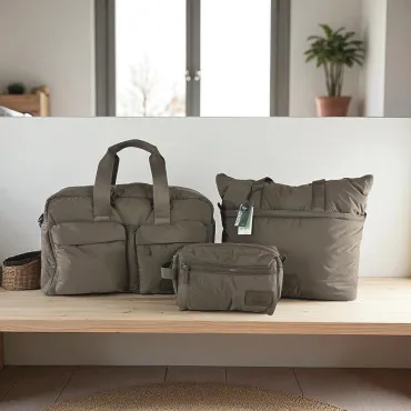 Markberg Weekendtaske, Shopper og Toilettaske i grøn eller sort