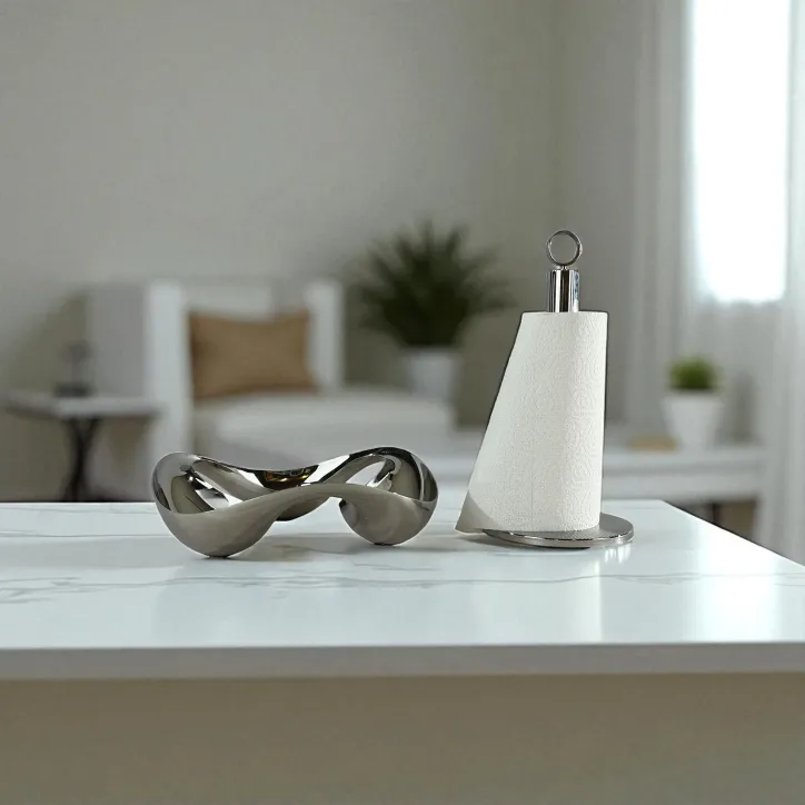 Georg Jensen køkkenrulleholder, COBRA snack bowl