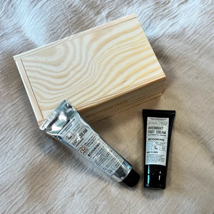 Georg Jensen Damask sengetæppe, Ecooking creme