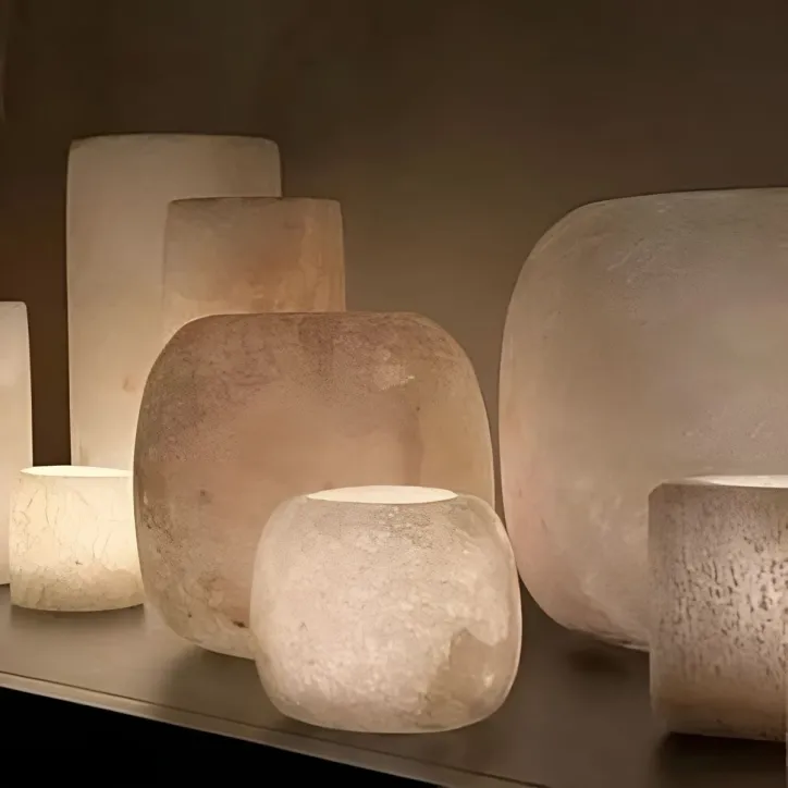 Alabast stager Curra 10 cm 