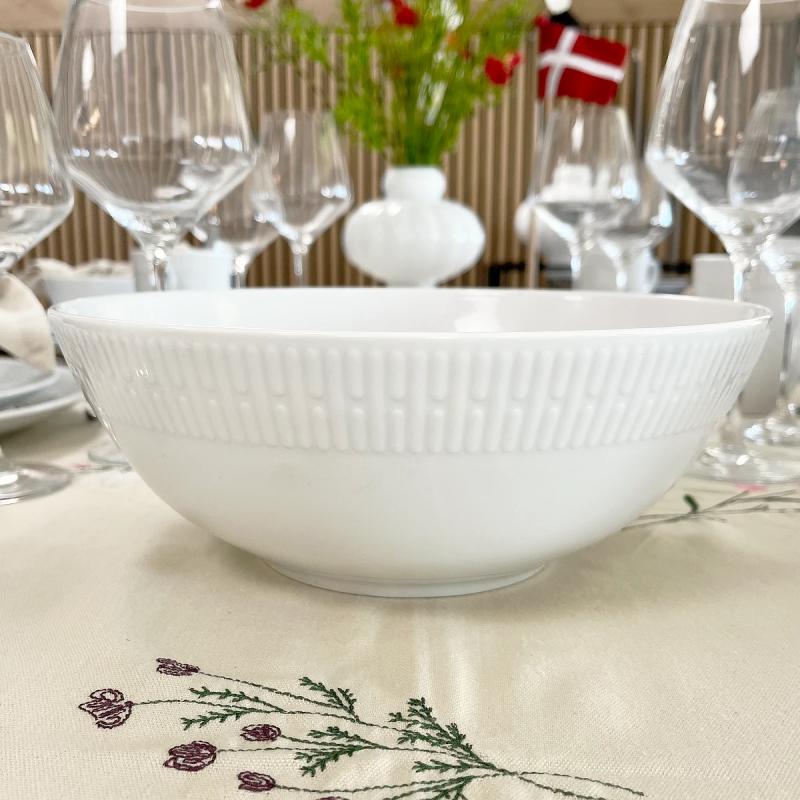 AIDA salatskål og serveringsfad i porcelæn - 2