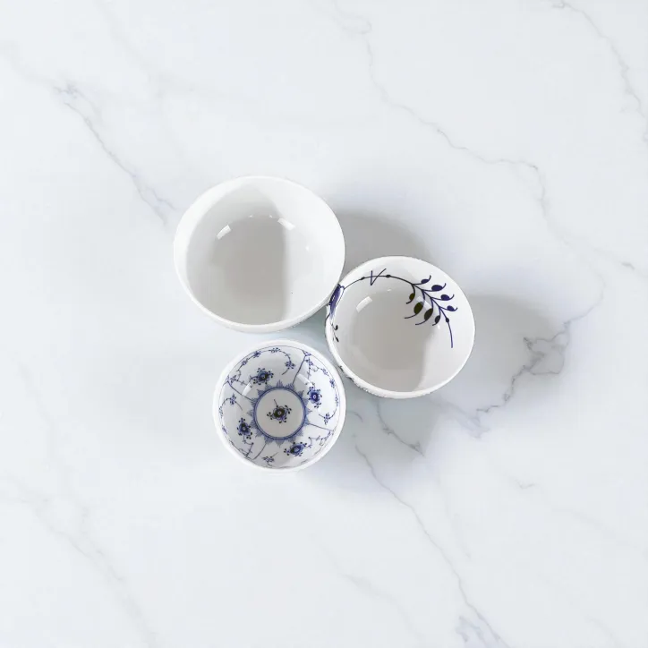 Royal Copenhagen Serveringsskål Mix 3-pak