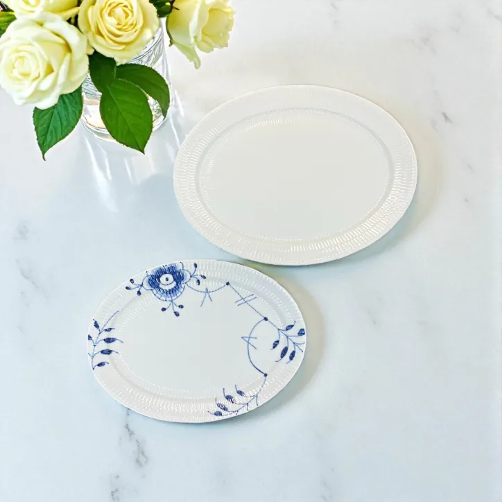 Royal Copenhagen 2-pak fade: Hvid & Blå