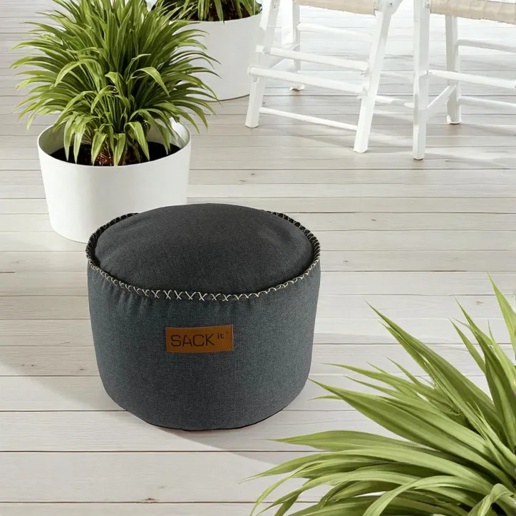 SACKit RETROit Pouf udendørs puf