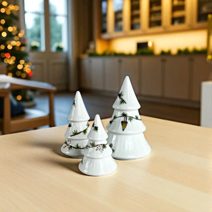 Kähler Hammershøi Christmas Juletræer 3 stk.