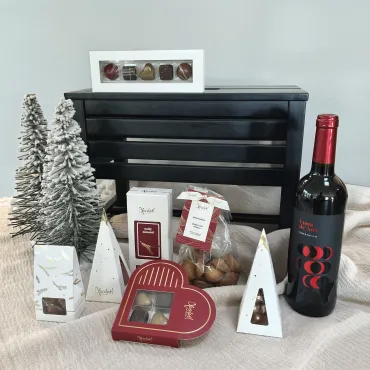 Gavepakke med Valdemar skammel i sort