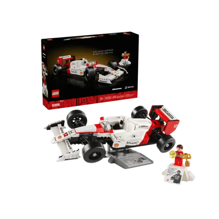 LEGO McLaren MP4/4 & Ayrton Senna