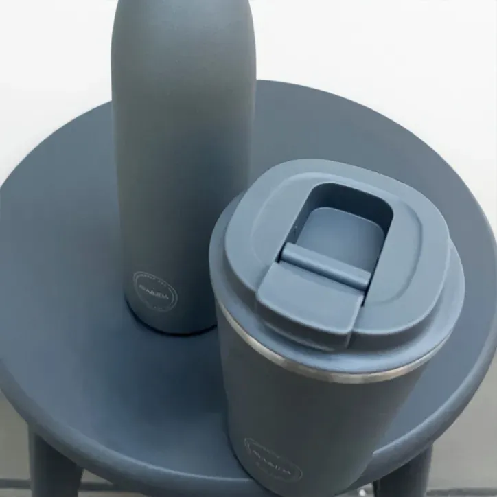 AYA&IDA Drikkeflaske 0,5l med termokop 0,38l