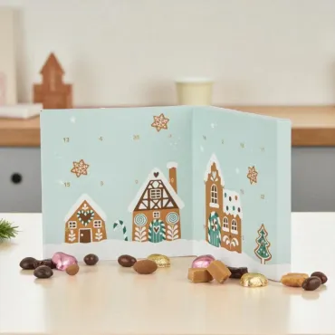 Cocoture julekalender med overtrukket mandel