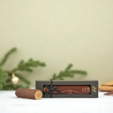 Marcipanbrød med chokolade og nougat