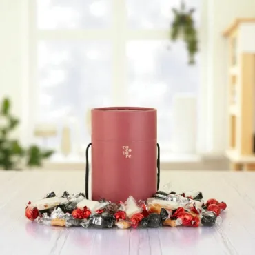 2 kg Julemix i rød Cocoture-tønde