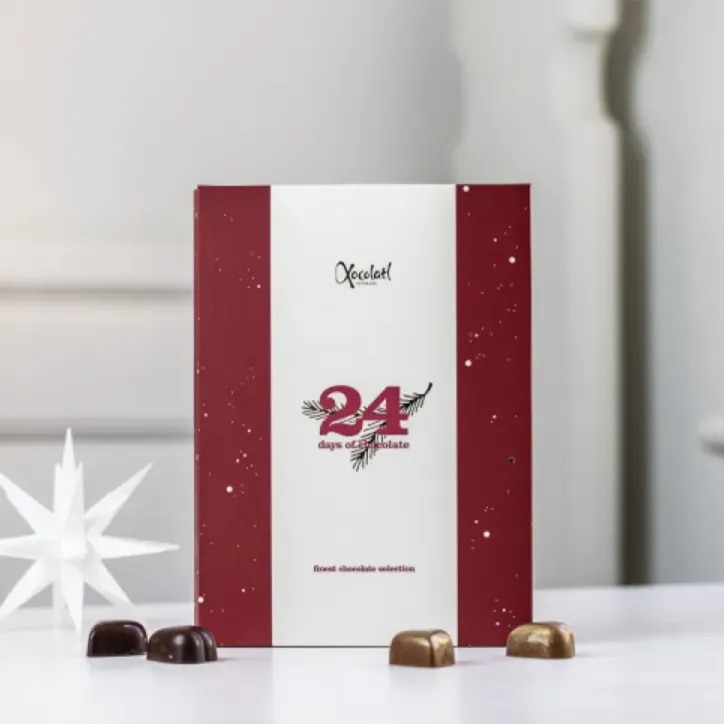 Xocolatl Snow Crystal Calendar Diamonds 125 g