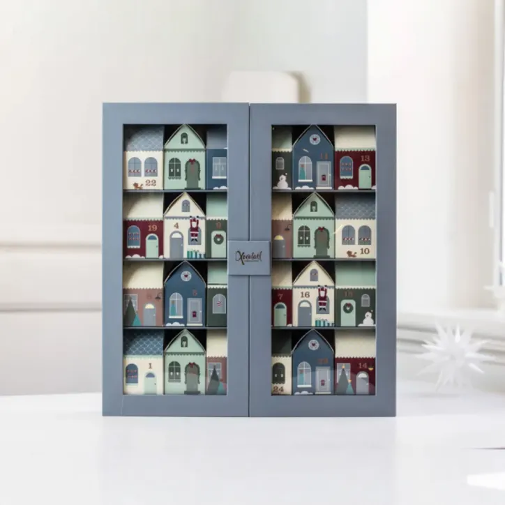 Chokoladehus julekalender til 4 personer