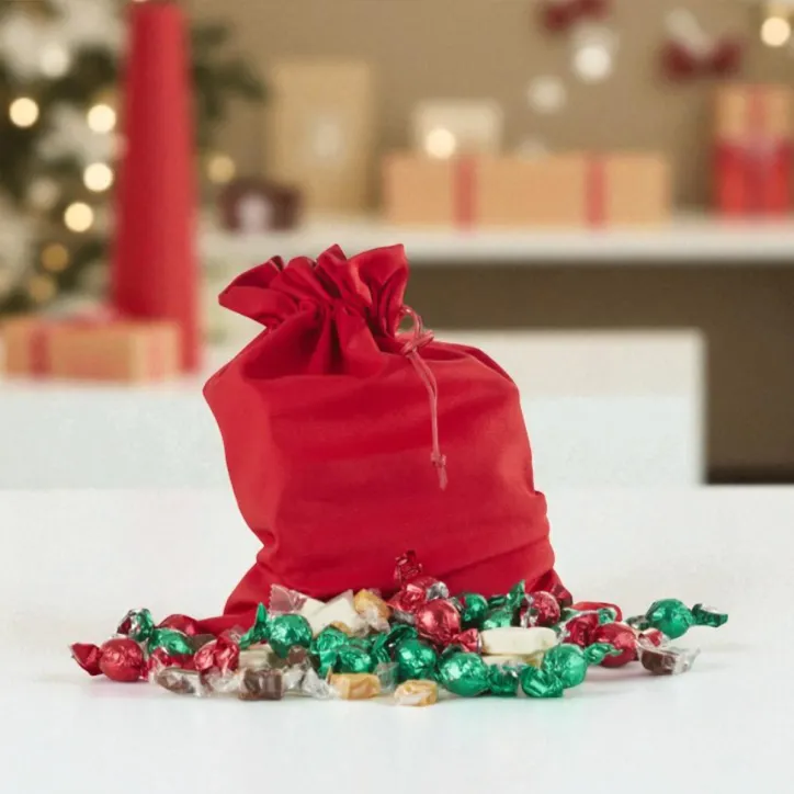 Cocoture Julesæk m/ chokolade nougat & karamelmix