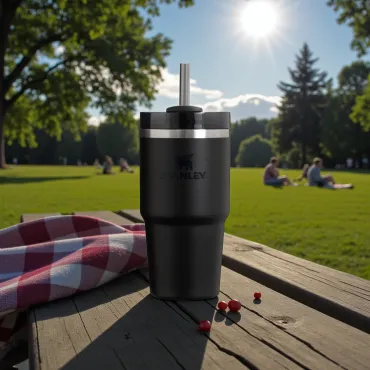 Stanley The Quencher Tumbler 0,6L Sort
