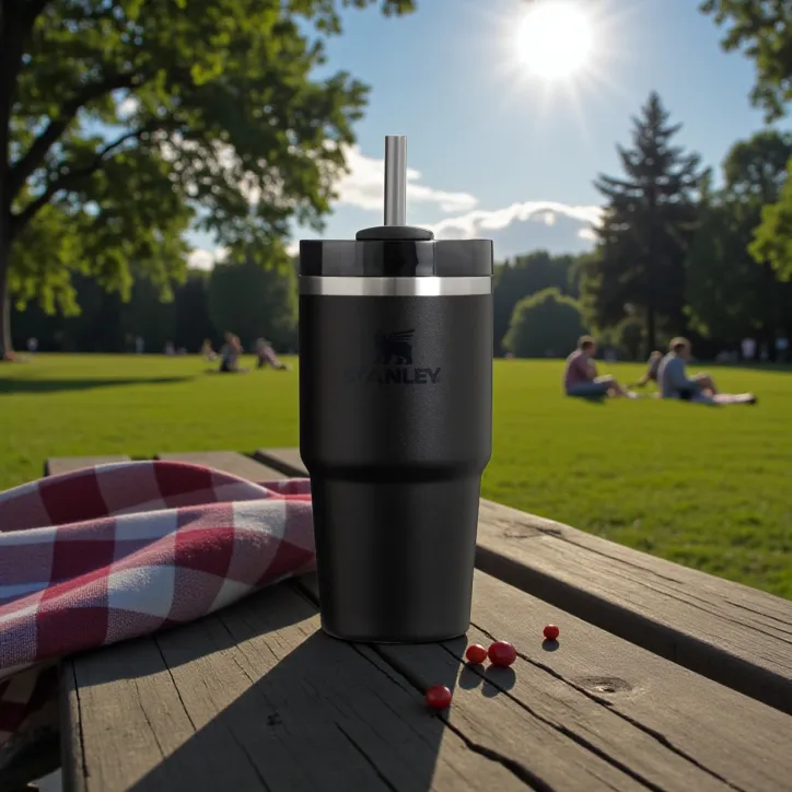 Stanley Quencher H2.0 FlowState Tumbler 0,6L Sort