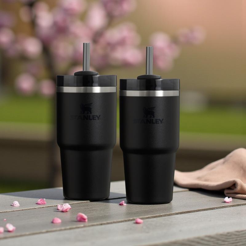 2 stk. Stanley The Quencher Tumbler 0,6L sort - 1