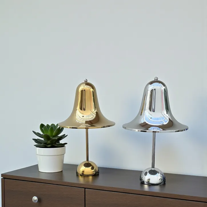 Verner Pantop Portable Ø18 cm, Sølv eller Guld