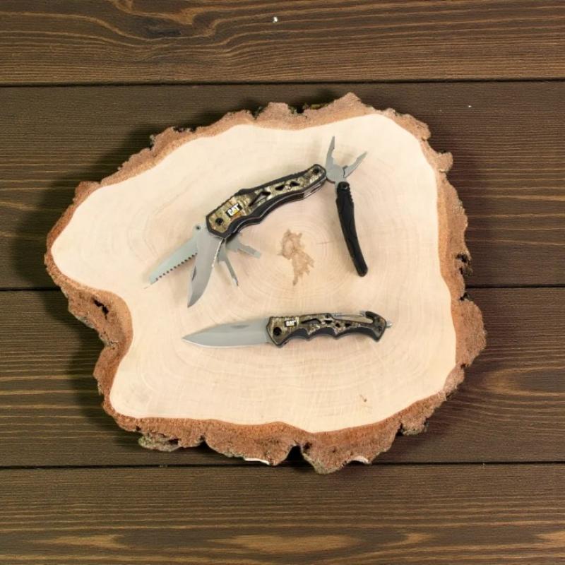 CAT Real Camouflage multi-tool med foldekniv - 1