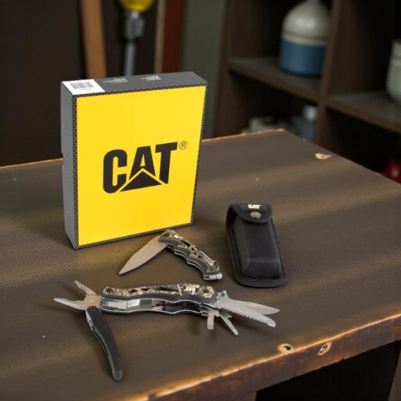CAT Real Camouflage multi-tool med foldekniv - 2