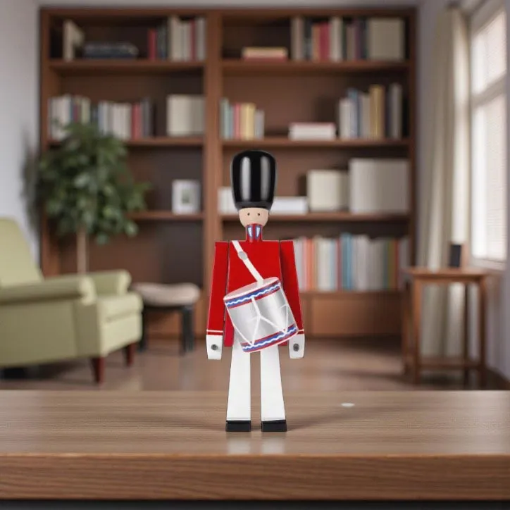 Tivoli Trommeslager lille rød/hvid