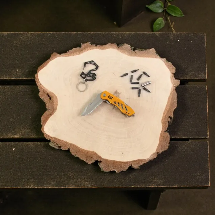 CAT Multi-tool med bitsæt og nøglering-værktøj