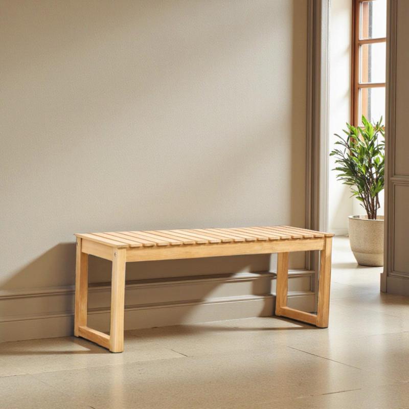 Noble Langelinie bænk i teak 110 cm - 3