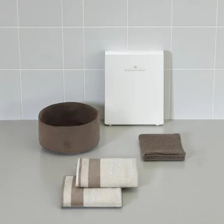 Georg Jensen Damask kurv, viskestykker & karklude