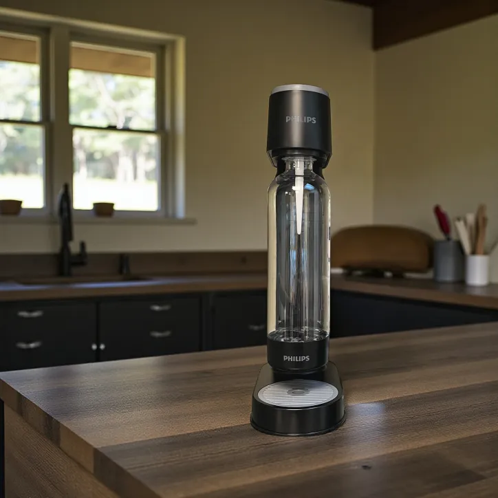 Philips Sodavandsmaskine Lite, Sort