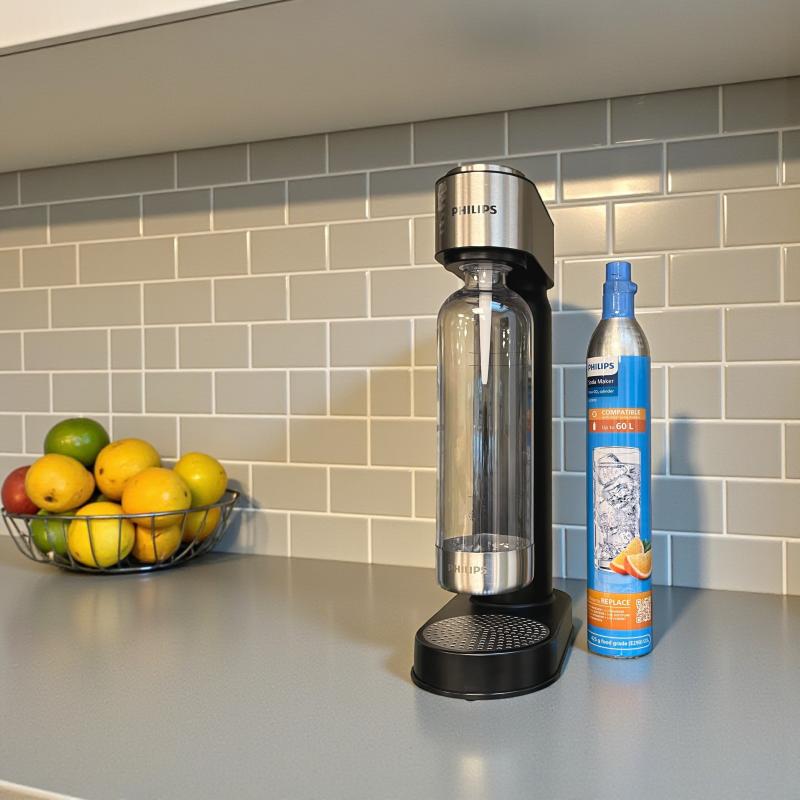 Philips Soda maker viva i sort - 3