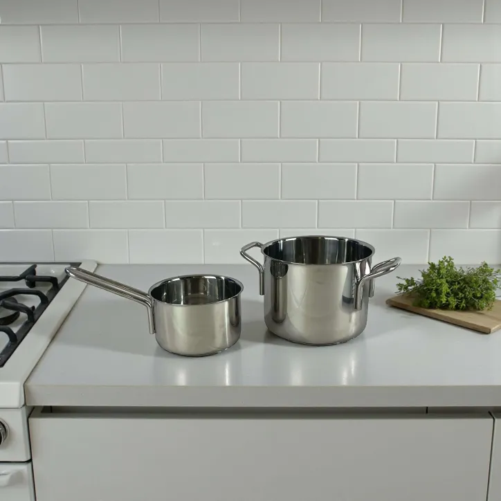 Eva Trio Grydesæt kasserolle, gryde og stegepande