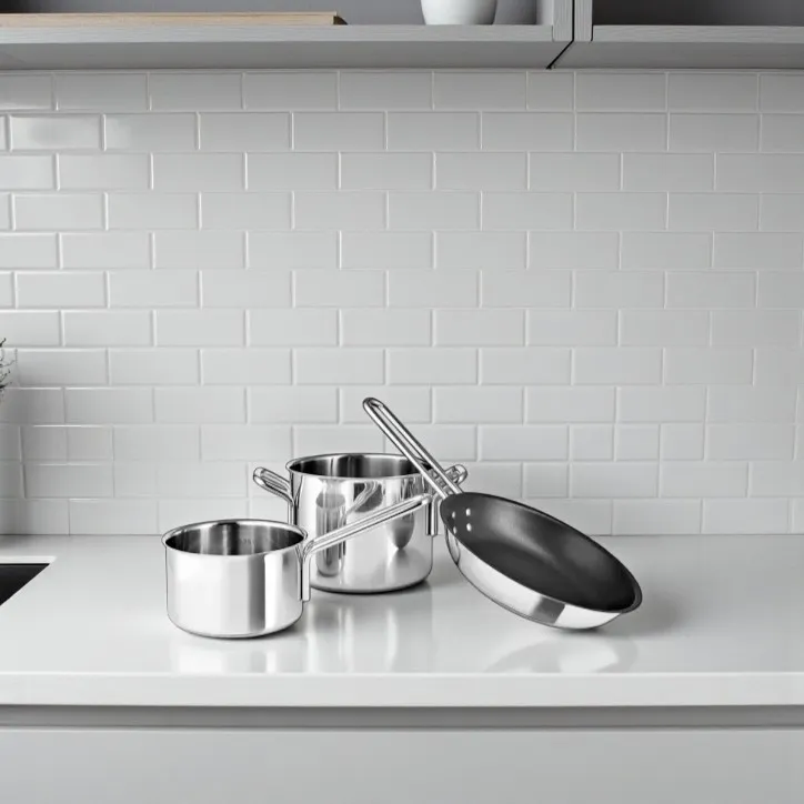 Eva Trio Grydesæt kasserolle, gryde og stegepande