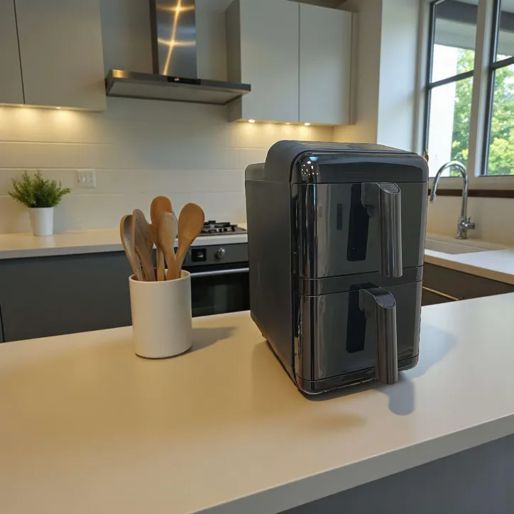 Nordic Sense Airfryer Doublestack 2 x 5,8 L