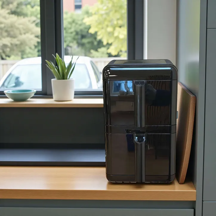 Nordic Sense Airfryer Doublestack 2 x 5,8 L