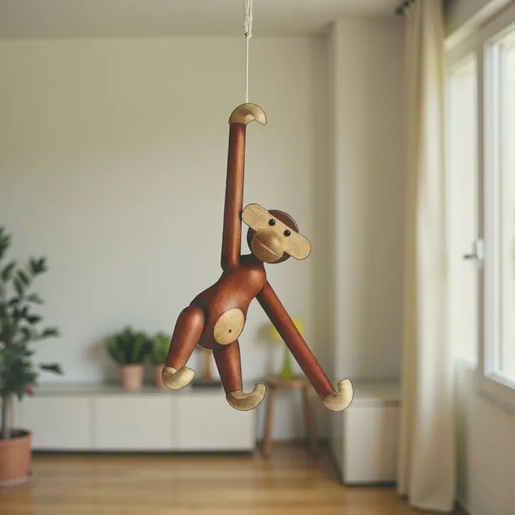 Kay Bojesen Abe i olieret teak og limba 28 cm