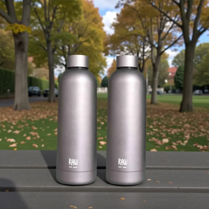 2 stk. AIDA RAW Termoflaske 0,5 L dark grey