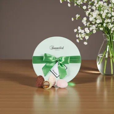 Summerbird Velvet Easter Egg