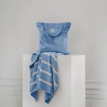 Georg Jensen Damask Sea badelagner og tote bags