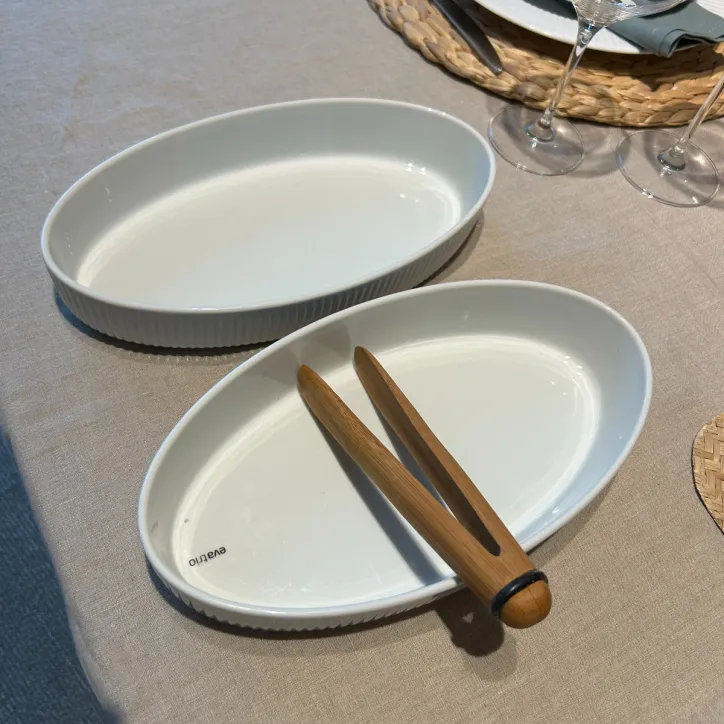 Eva Trio Legio Nova ovnfaste fade og ovale skåle - 2