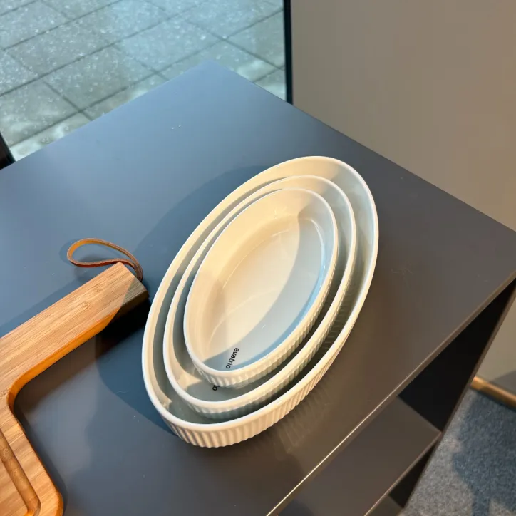 Eva Trio Legio Nova ovnfaste fade og ovale skåle - 1