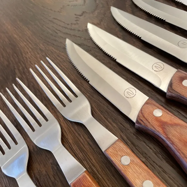 AIDA RAW Crafted kværnsæt og Noble Denmark Prima steakbestik - 3