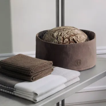 Georg Jensen Damask brødkurv og viskestykke