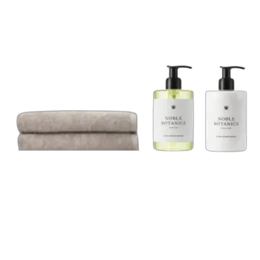 Georg Jensen Damask Håndklæder og hudpleje - taupe