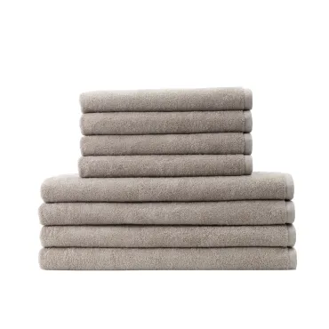 Georg Jensen Damask 2x extra large håndklædesæt - taupe