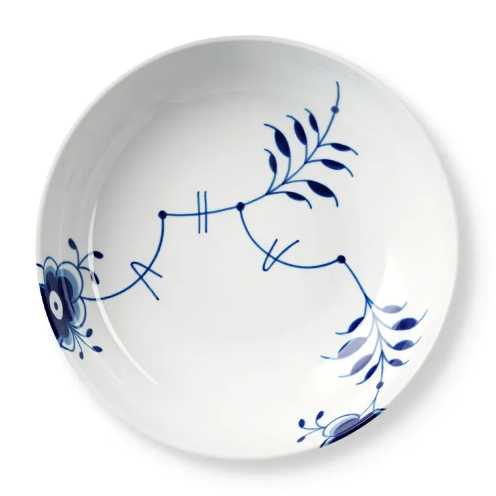 Royal Copenhagen Blå Mega Riflet skål 28 cm - 1