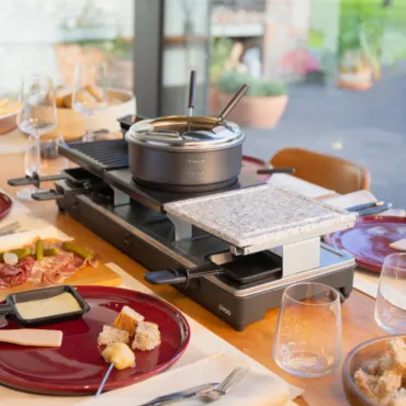 Livoo Raclette & fondue til 12 personer