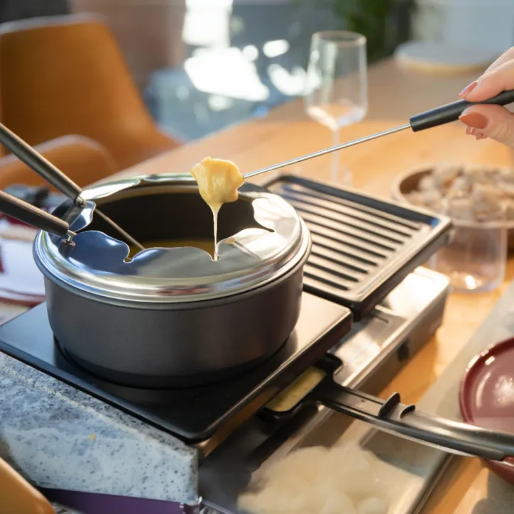 Livoo Raclette & fondue til 12 personer - 2