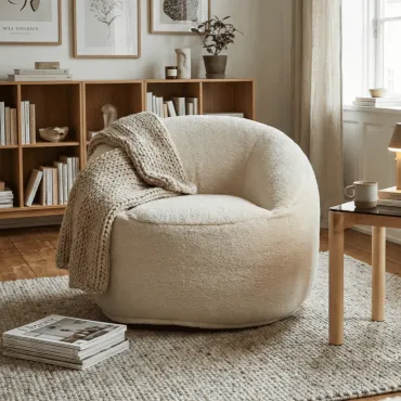 SACKit Nest Chair indendørs sækkestol i Beige