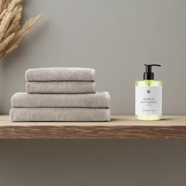 Georg Jensen Damask Terry small håndklædepakke med sæbe