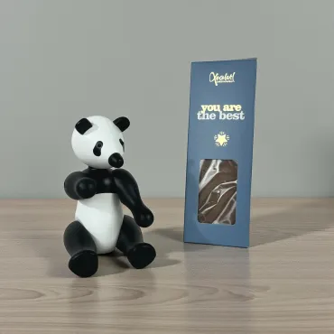 Kay Bojesen Panda med Xocolatl Chokoladebar